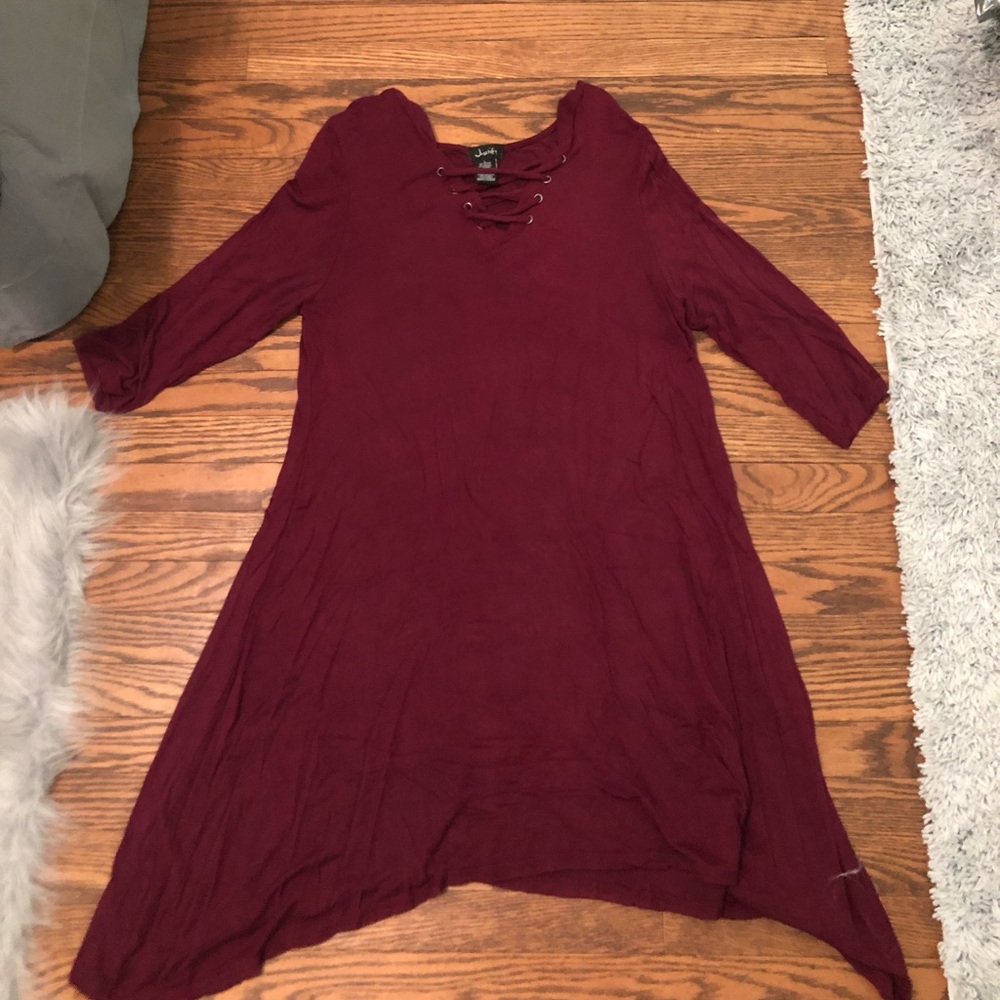 Maroon Dress